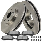 Front Ceramic Brake Pads & Rotors for Toyota Highlander (2001–2007)