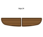 EVA Faux Foam Teak Deck Floor Pads for Baja 24 Swim Platform