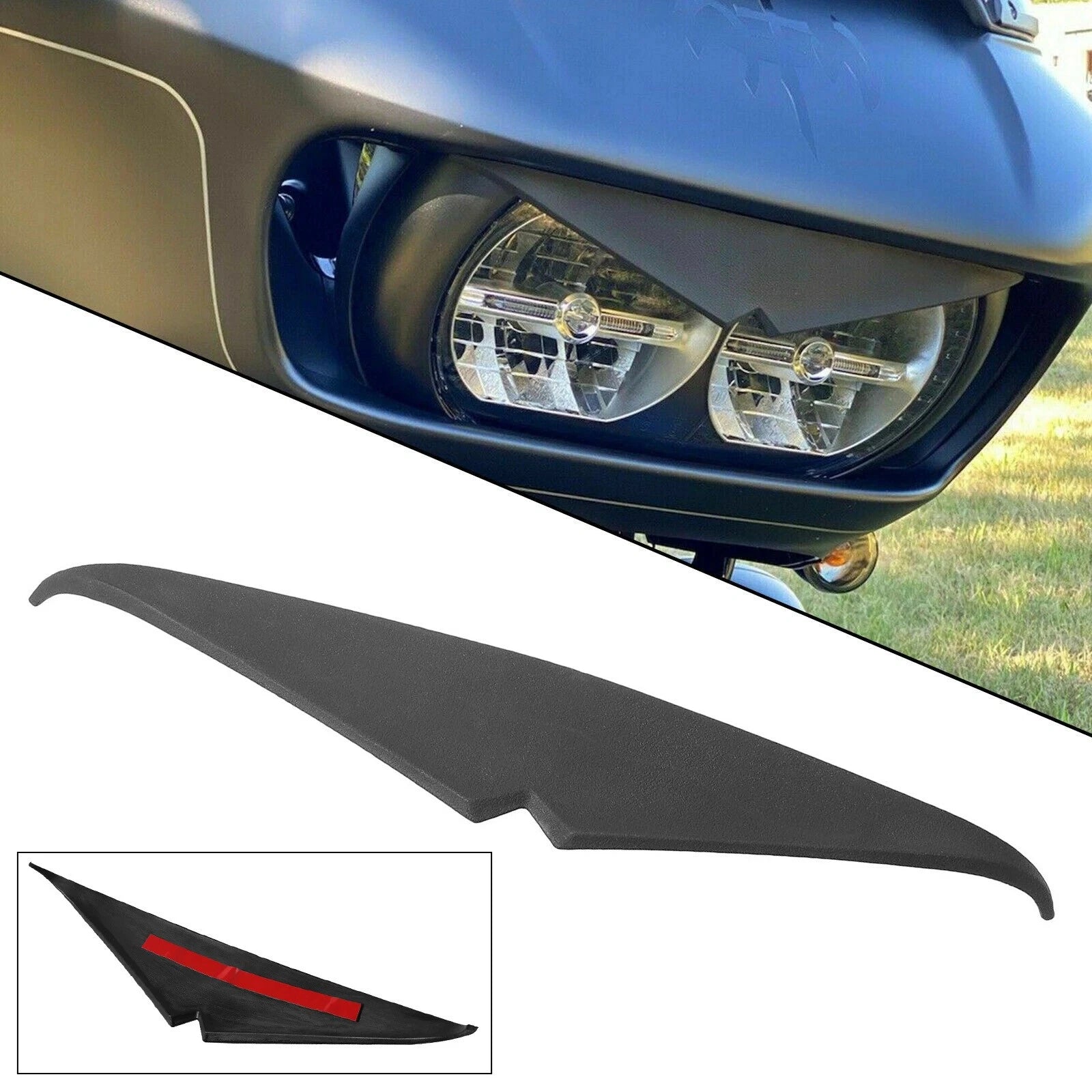 Headlight Eyelid Trim Bezel for Harley Road Glide FLTRU (2015–2023)