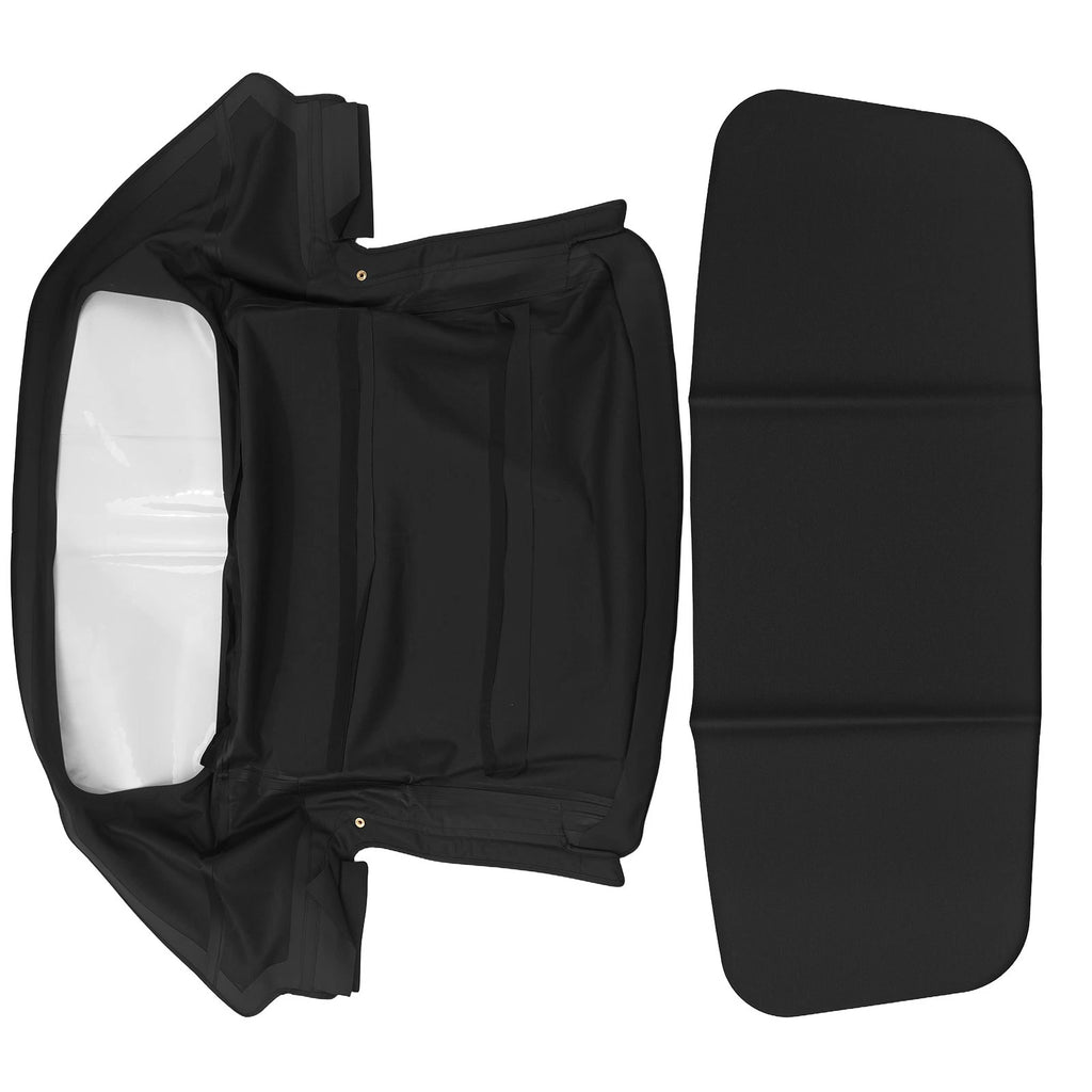 Convertible Soft Top for Alfa Romeo Spider (1971–1994) AF3940-440 Black PVC