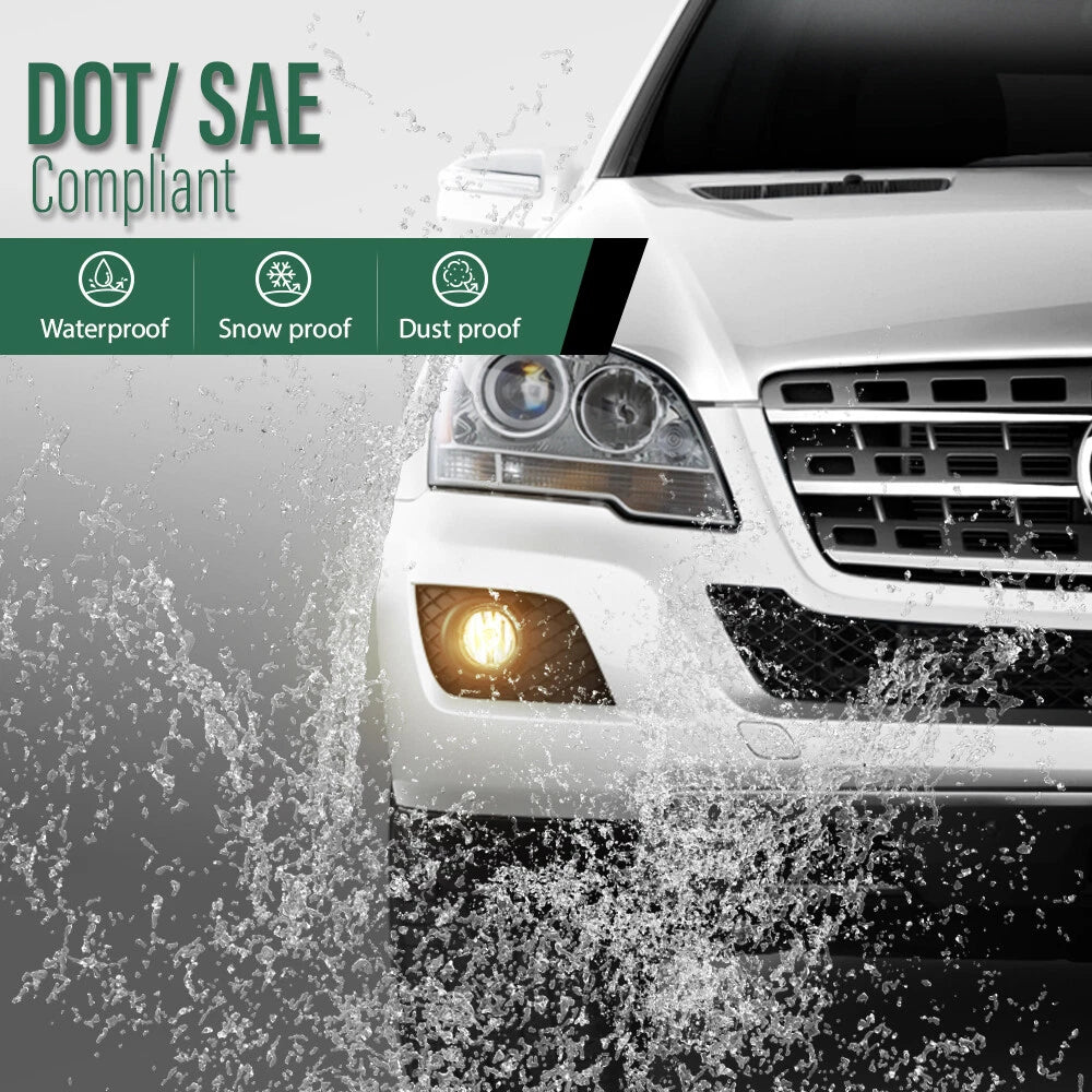 Halogen Fog Lights for Mercedes-Benz (2006–2014)