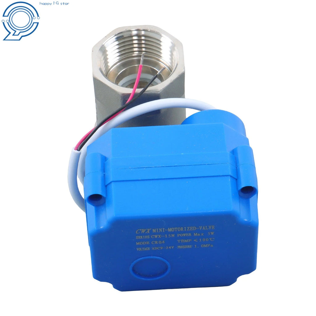 3/4 Inch Electric Ball Valve for AC/DC Systems (9-24V)