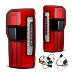 LED Tail Lights for Ford F-250 Super Duty (2023–2026) - Halogen Upgrade, BSD Pair