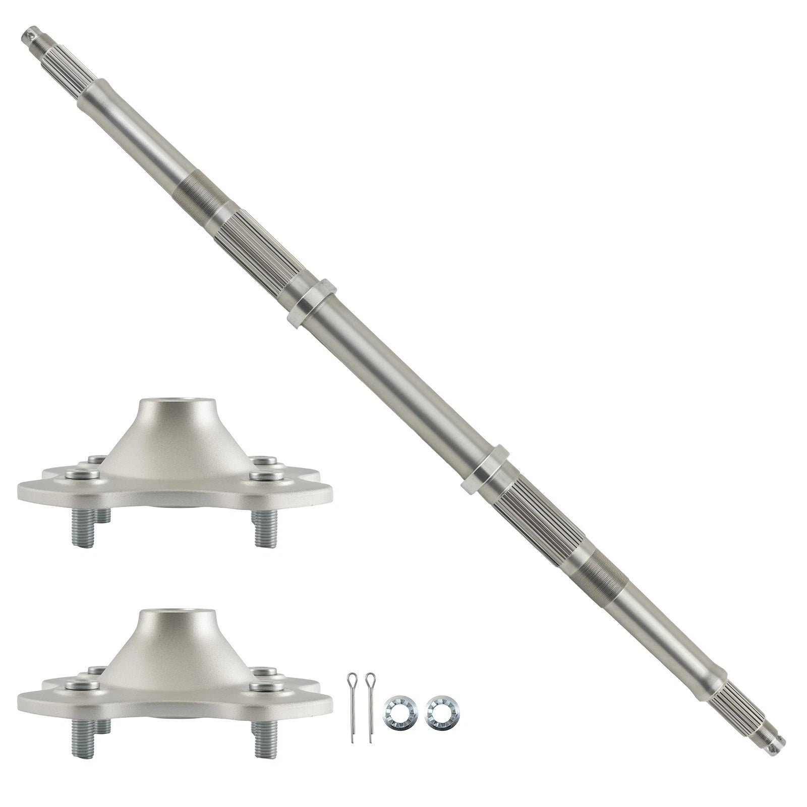 Rear Axle Assembly w/ Wheel Hubs for Honda TRX300 FOURTRAX (1992–2000)