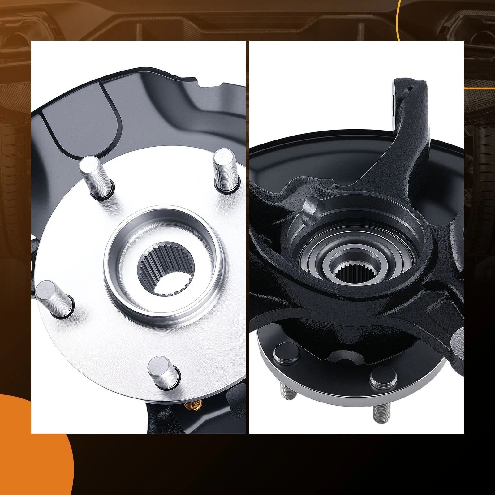Steering Knuckle and Wheel Hub Bearing for Toyota Camry (2004–2006) 698398