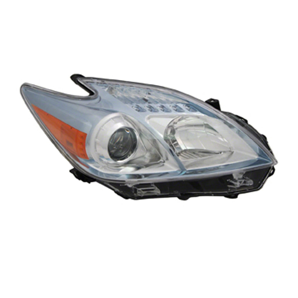 Passenger Side Halogen Head Light Lens/Housing for 2010-2011 Toyota Prius