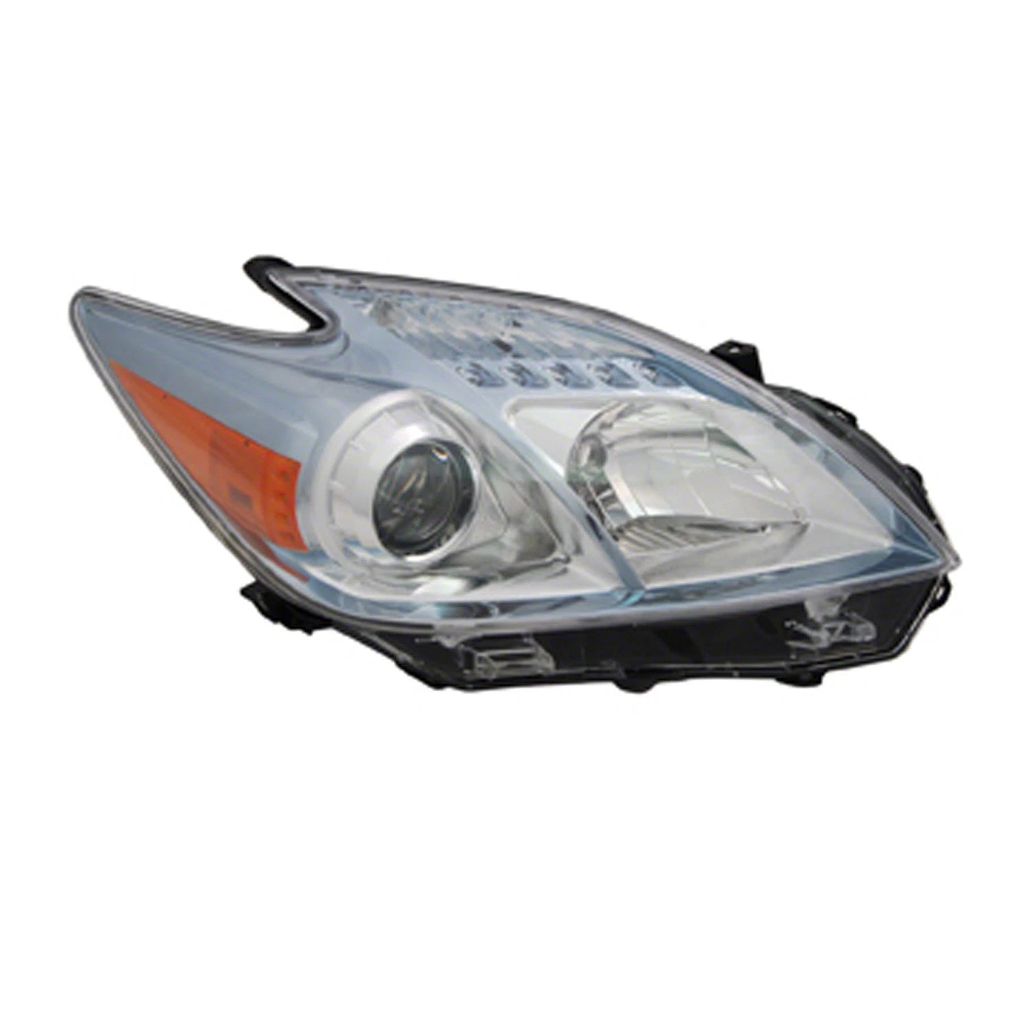 Passenger Side Halogen Head Light Lens/Housing for 2010-2011 Toyota Prius
