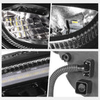 3D LED DRL Bar Fog Lights for Freightliner Cascadia (2018–2024)