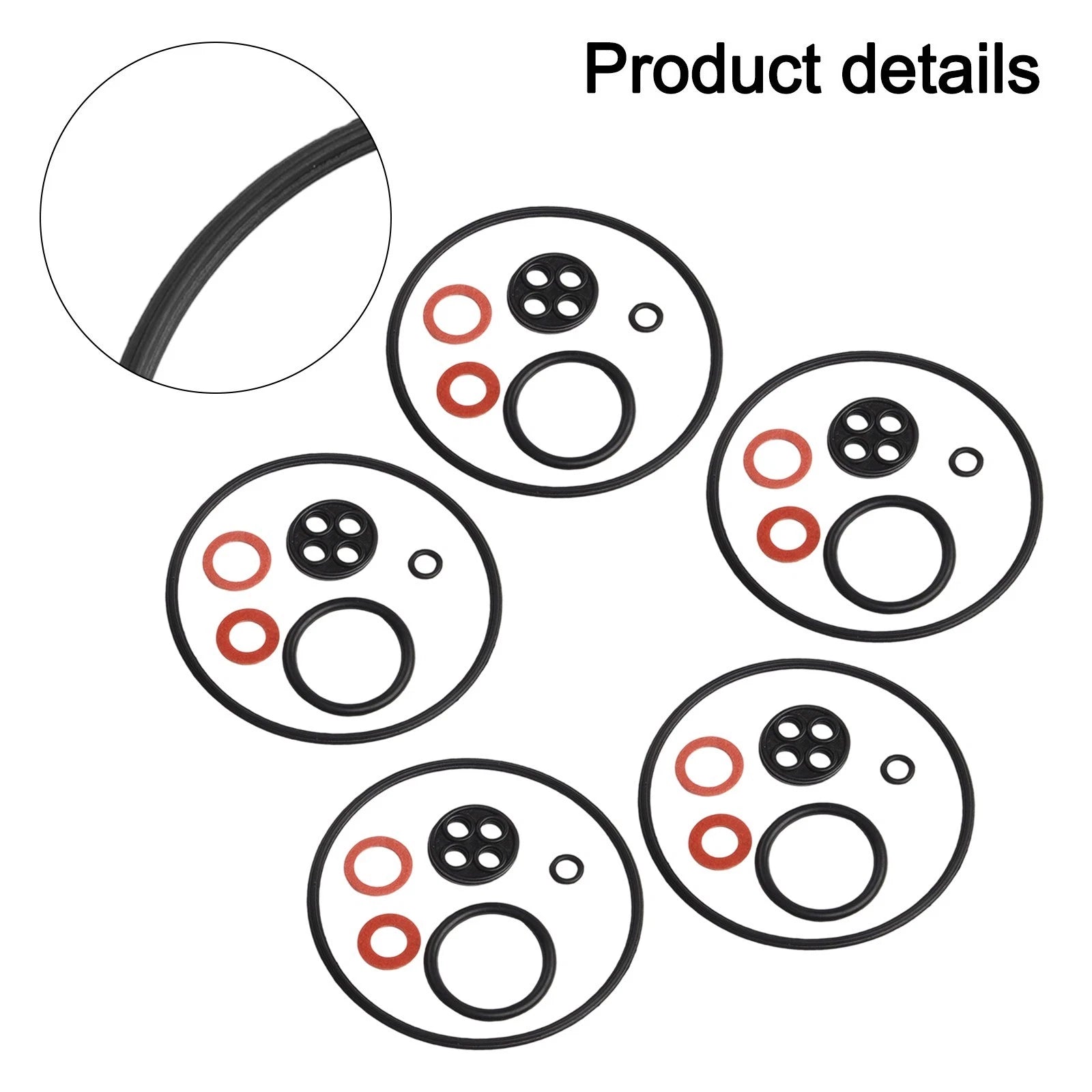 Pack of 5 Carburetor Bowl Gasket O Rings for Honda