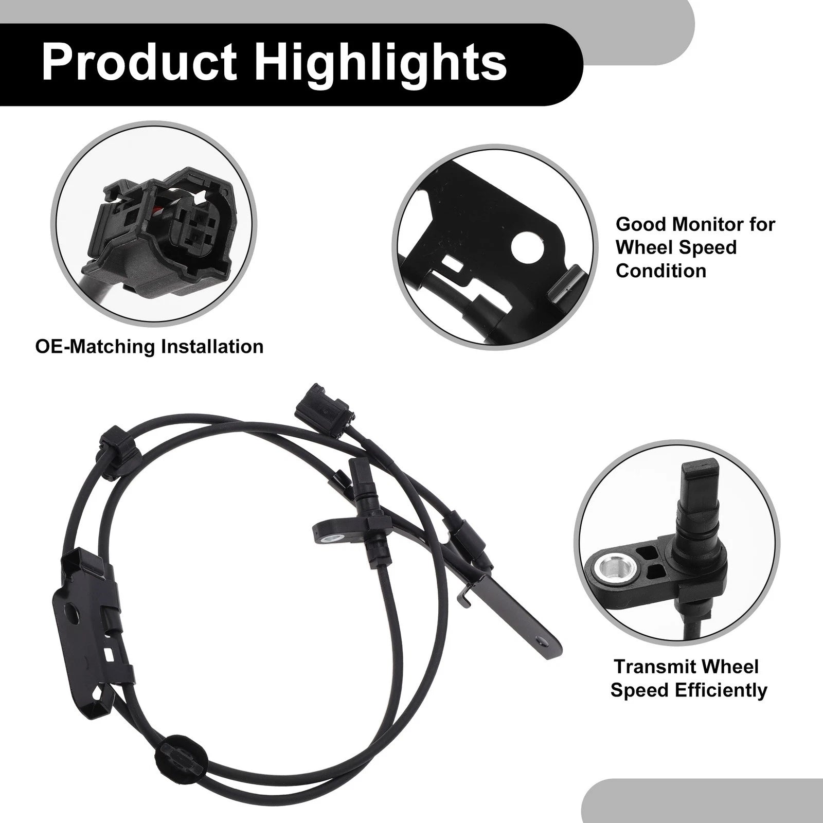 ABS Wheel Speed Sensor No. 8954342050 for Toyota RAV4 (2006–2018)