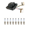 Hitachi Ignition Coil & Bosch 8 Platinum Spark Plugs Kit for Firebird G30 V30