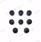 8PCS Black Cap Dress Cover for Harley Touring (1999–2006) Push Rod Tappet Block Bolt