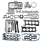 Timing Chain Kit, Full Gasket Set, Water Pump for Ford F-250 (1999)