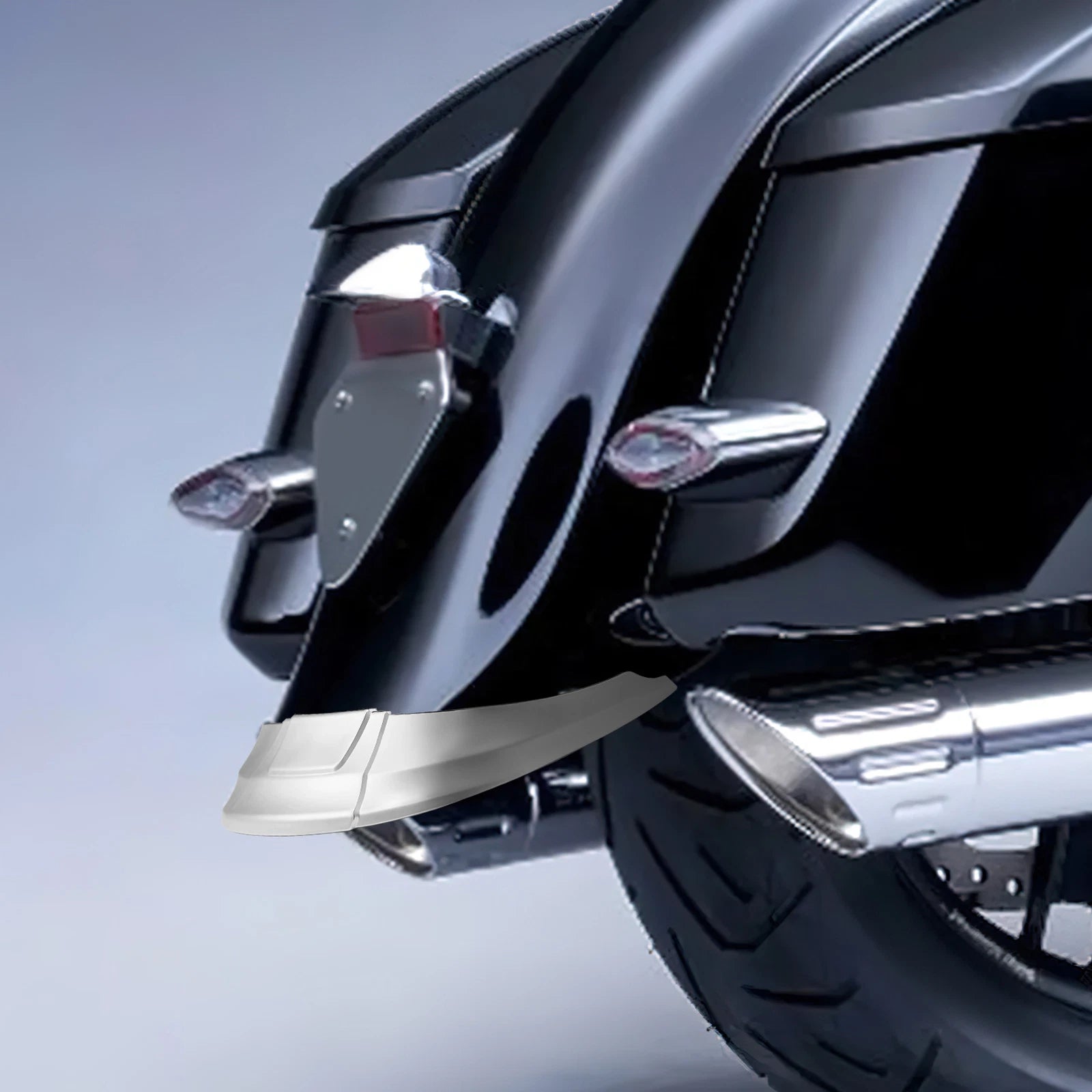 Rear Fender Mudguard Extension for BMW R18 B, R18 Transcontinental (2021–2024)