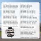 Alternator for Silverado 1500 2500 3500 (2007-2014)