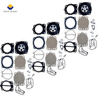 3X Carb Rebuild Kit for Kawasaki Jet Ski 900 1100 STX ZXI (CDK-2 38-44mm)