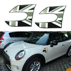 Union Jack Fender Scuttles Decal for Mini Cooper F56 (2014–2018)