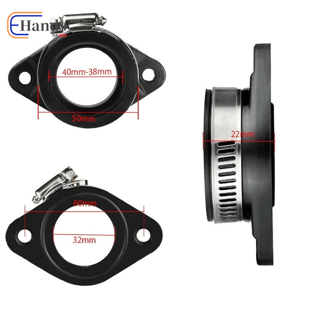 PWK 32mm 34mm Carburetor Intake Adapter Boot for Dirt Bike ATV