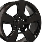 20" Gloss Black Wheel for 2003-2014 GMC Savana 1500 - RVO1441