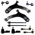 Set of 10 Front Lower Control Arms with Ball Joints for Hyundai Accent (2000–2005)