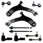 Set of 10 Front Lower Control Arms with Ball Joints for Hyundai Accent (2000–2005)