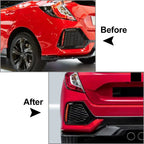 Rear Bumper Brake Signal Tail Lights for Honda Civic Hatchback (2017-2022)