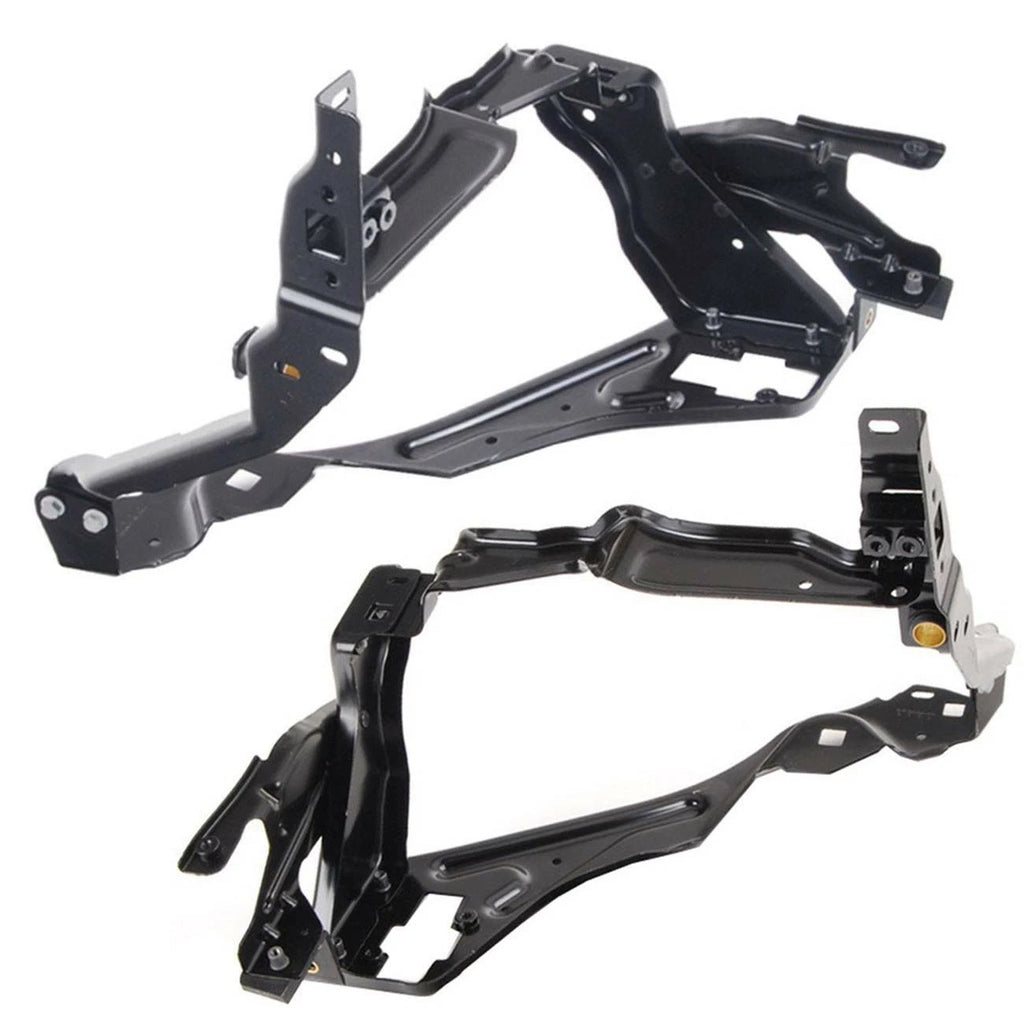 Headlight Lamp Frame Support Mount Pair for Mercedes-Benz W204 (2007-2015)