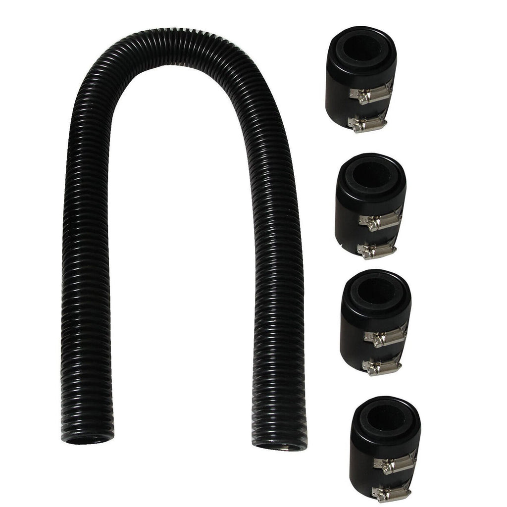 36'' Stainless Steel Radiator Flexible Coolant Water Hose Kit (Universal)