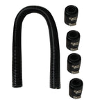 36'' Stainless Steel Radiator Flexible Coolant Water Hose Kit (Universal)