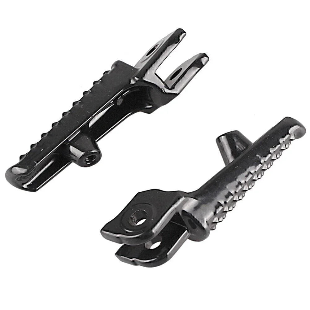 Rider Front Foot Pegs Footrests for Honda CBR600RR (2003-2014) Black