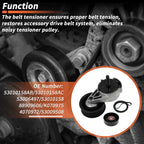 Set of 1 Drive Belt Tensioner Kit for Dodge Ram 1500 (1997–2001) No. 53010158AB