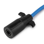 7-Way RV Plug to Round Socket Cable Cord for Gooseneck (2014–2020)