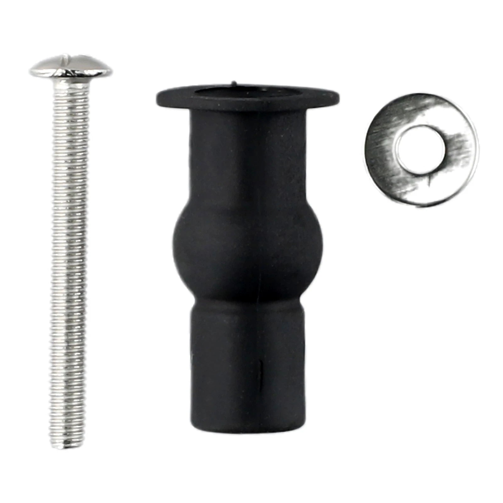 Rubber Toilet Seat Screws Hinges Fixings for WC Blind Hole Parts
