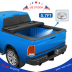 Hard Tri-Fold Tonneau Cover for Ram 1500/2500 (2009–2023) 5.7ft Short Bed