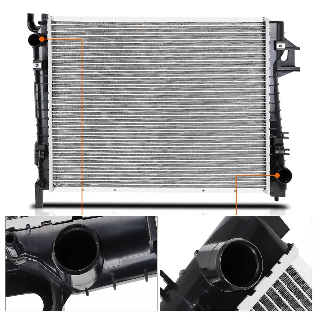 Aluminum Core Radiator for Dodge Ram 1500 3.7/4.7/5.7 (2002–2004) DPI-2479