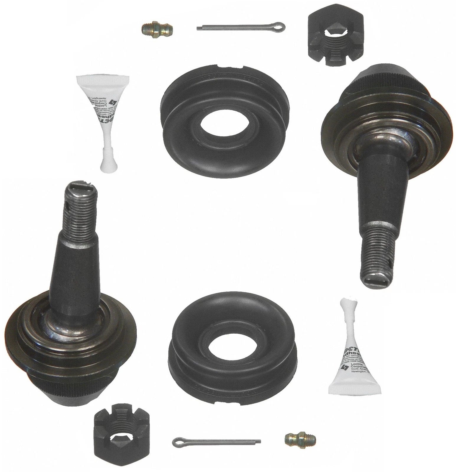 Set of 2 Front Lower Ball Joints for Chevy GMC K1500 K2500 Suburban (1990–1999)