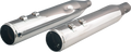 4.5" Slip-On Mufflers for Harley Davidson Twin Cam (Chrome)