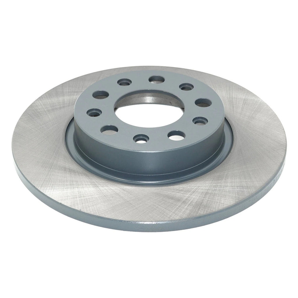 Set of 2 DuraGo Rear Rotors & Hella Low-Met Disc Brake Pads for Ford Jeep Compass (EDE)