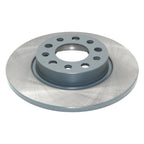 Set of 2 DuraGo Rear Rotors & Hella Low-Met Disc Brake Pads for Ford Jeep Compass (EDE)