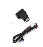 1x Switch Button USB-C PD/USB-A QC3.0 Socket for Toyota Tundra (2005–2007)