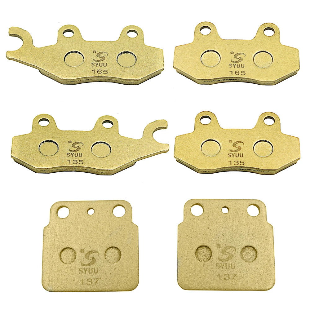Set of 2 Brake Pads for Suzuki LTR 450 (2006–2010) FA135 FA137