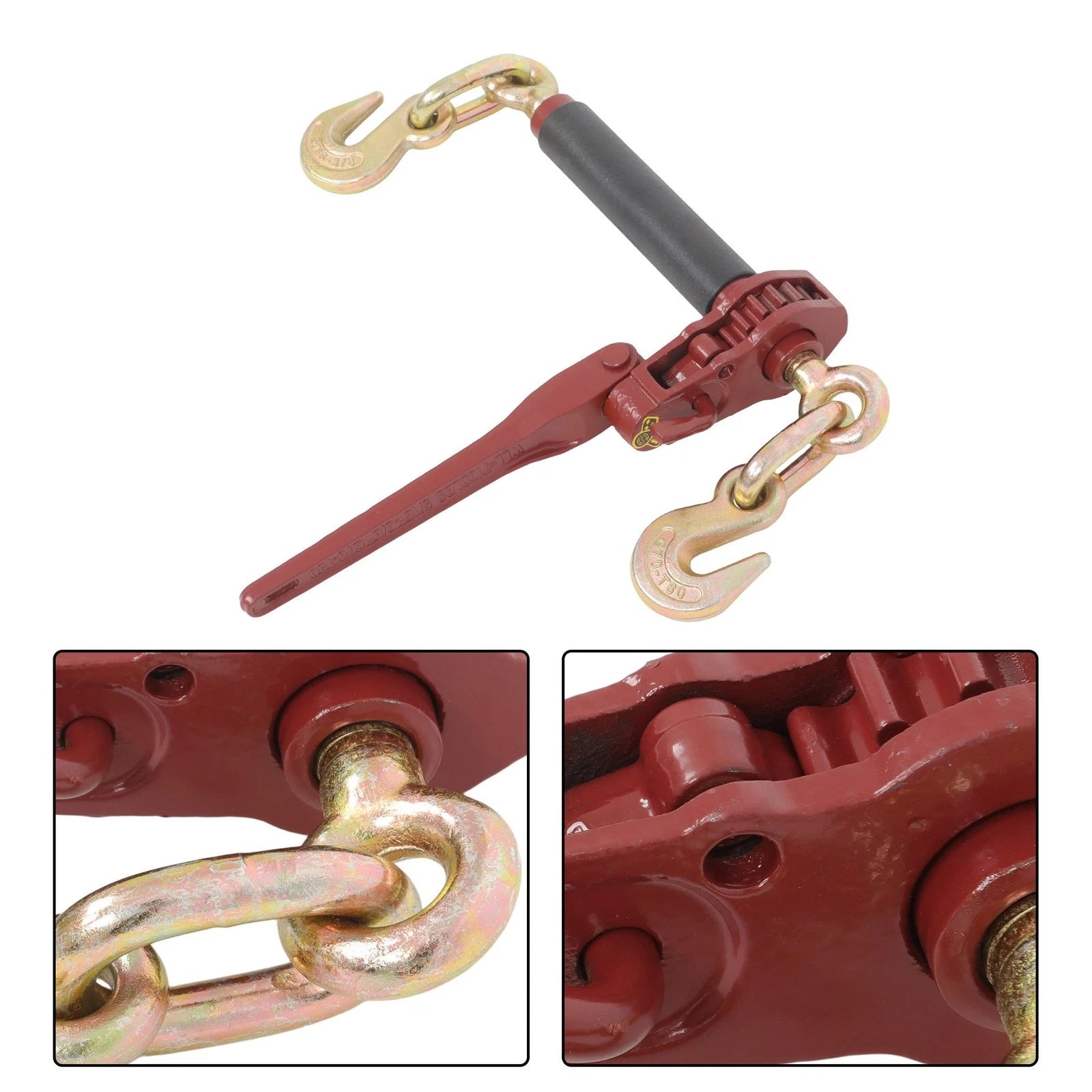 Set of 4 Load Binders for Transport Chain (5/16" - 3/8")