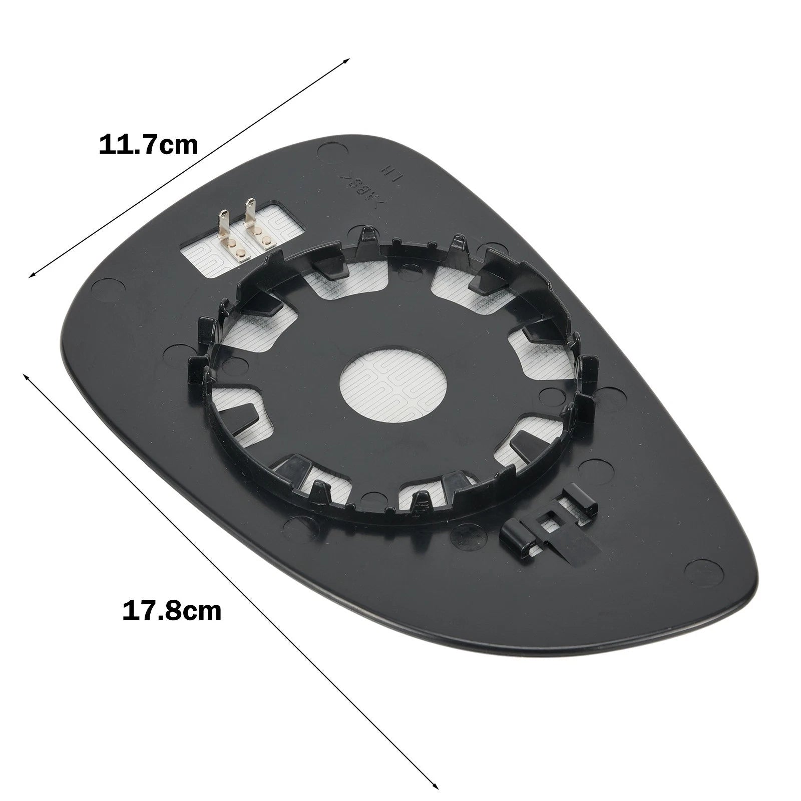 Left Rear View Wing Mirror Glass Lens for Ford Fiesta Mk7 (2008–2017)