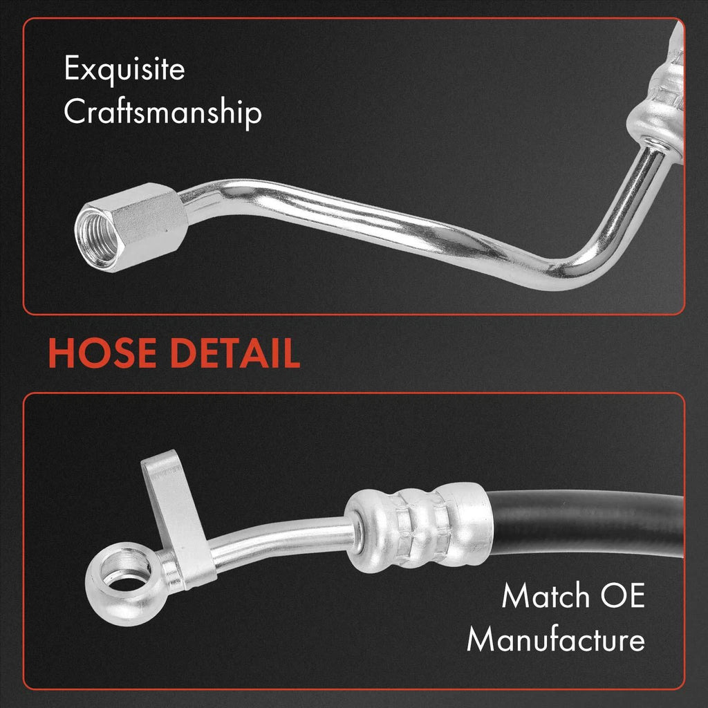 2X Power Steering Pressure & Reservoir Line Hose for Subaru Impreza