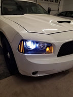 Dynamic Full LED Side Marker Signal Corner Light for Dodge Charger (2006–2010)
