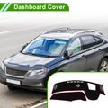 Dashboard Cover for Lexus RX 5th Gen ALA10/ALH10 (2022–2023) Black Red