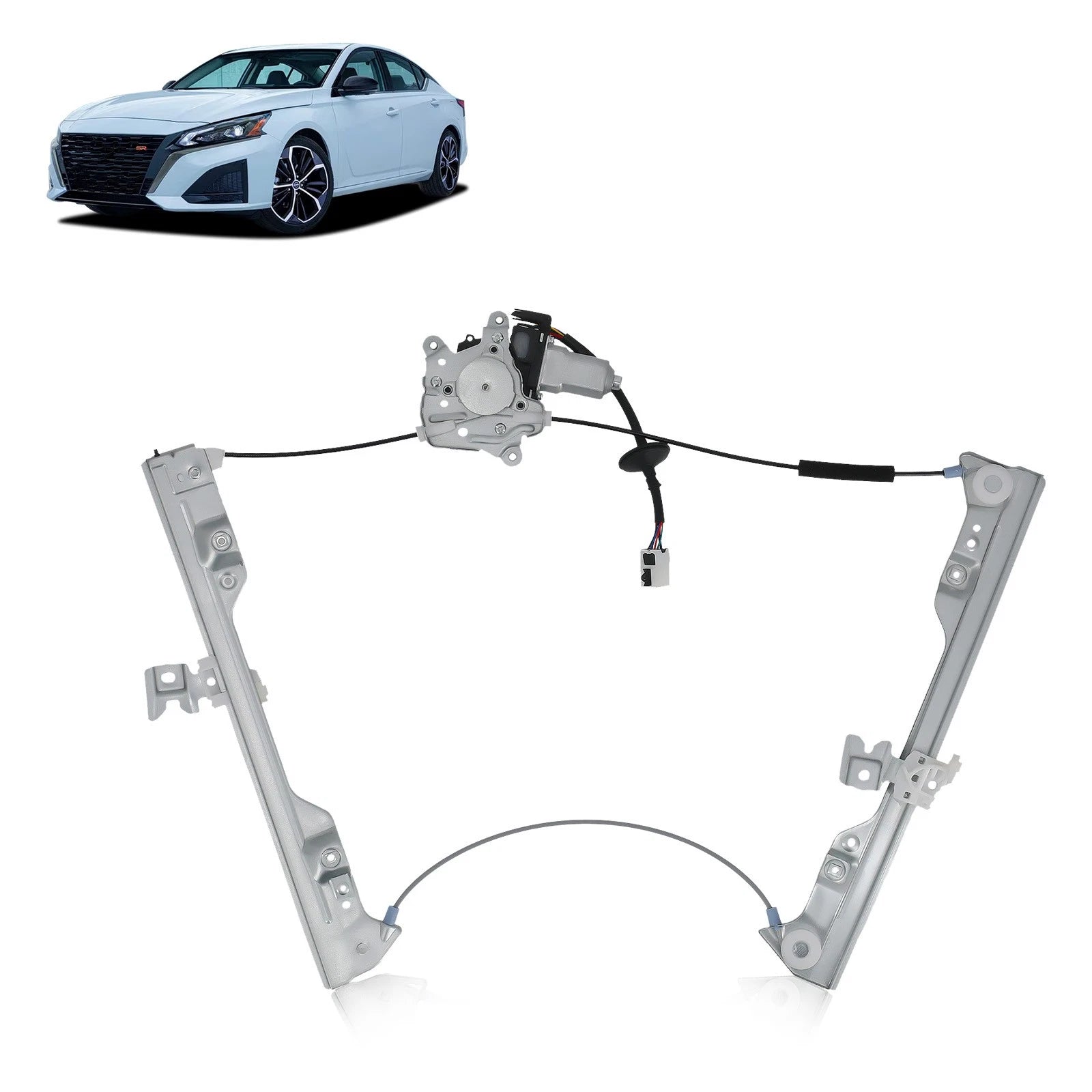 Window Regulator Assembly with Motor for Nissan Altima (2002–2006) Driver Side