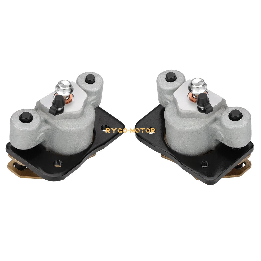 Front & Rear Brake Calipers w/ Pads for Arctic Cat Wildcat Trail 700 (2014–2017)