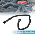 Engine Radiator Hose 3.0L for BMW 535i (2011-2016) Rubber Black