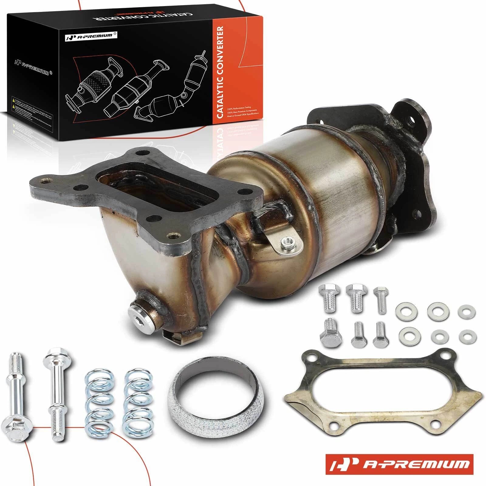 Steel Catalytic Converter for Honda CR-V L4 2.4L (2007–2011)